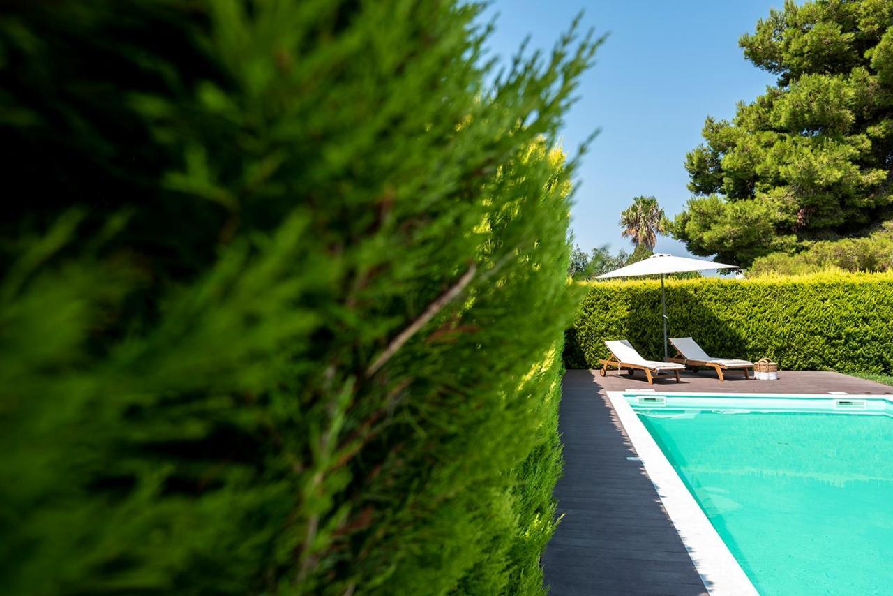 Villa Perla Blanca Platánion Exterior foto